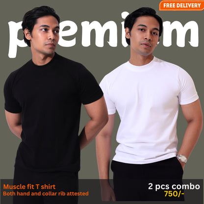 Muscle T shirt- 2 pcs